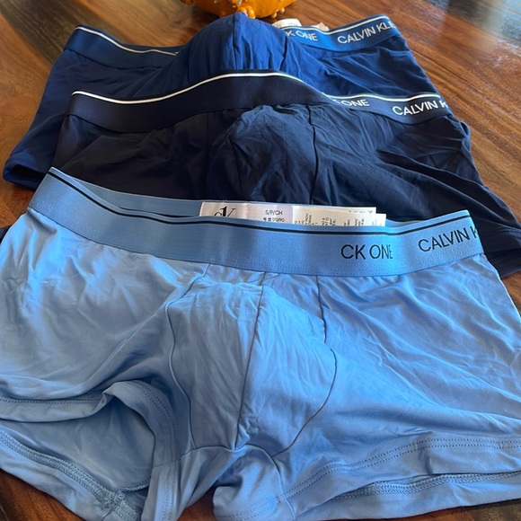CK One men’s Low Rise 3-Trunk Microfiber size S.NWOT - Picture 3 of 6
